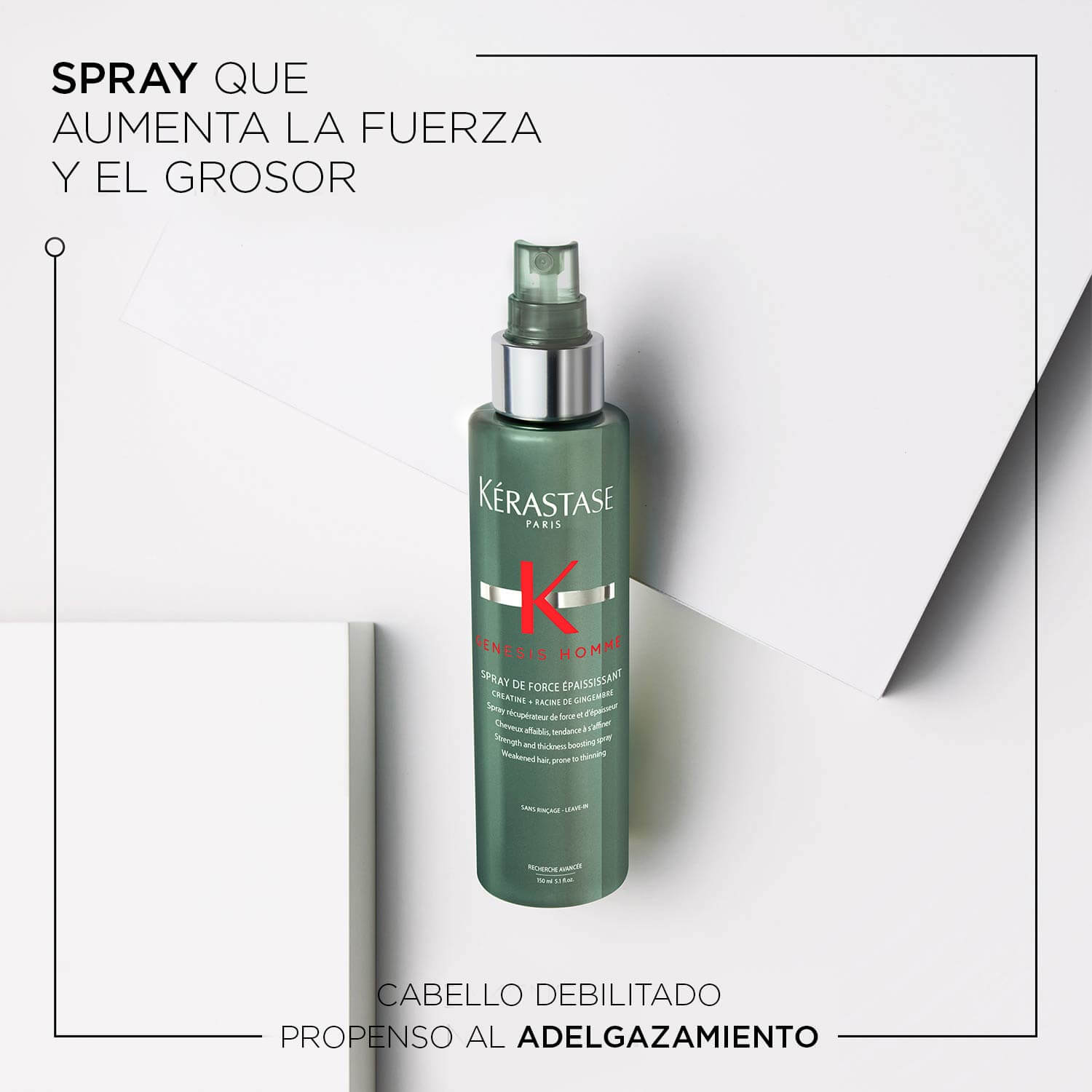 K GENESIS HOMME SPRAY (SPRAY FORTALECEDOR)